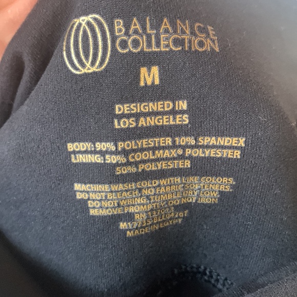 Balance Collection, The Legging 27” inseam. NWT. Black & size medium. - Picture 6 of 6